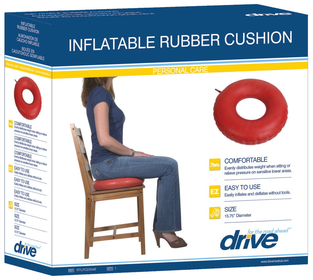 Drive | Inflatable Rubber Donut Cushion