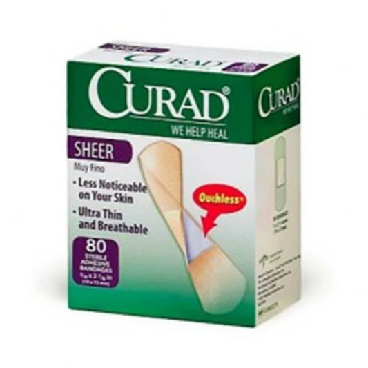 Curad | Sheer Adhesive Bandage 3/4" x 3'