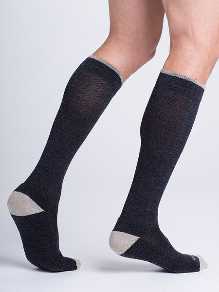 Sigvaris Health (15-20mmHg) | Unisex Merino Outdoor Socks (Knee-High)