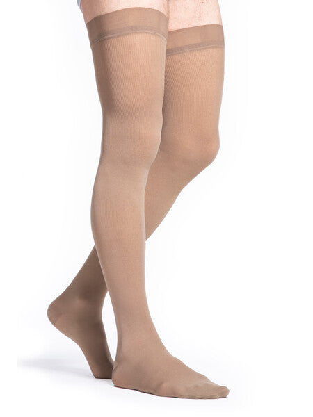 Sigvaris (20-30mmHg) | Men's Microfiber (Thigh-High)